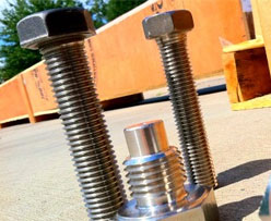 Inconel 600 2.4816 DIN931 Hex Head Bolts