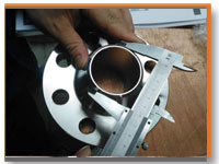 forged alloy duplex steel astm a182 f51 flange