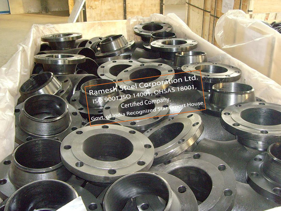 Ready Stock of Carbon Steel Flanges at our Stockyards